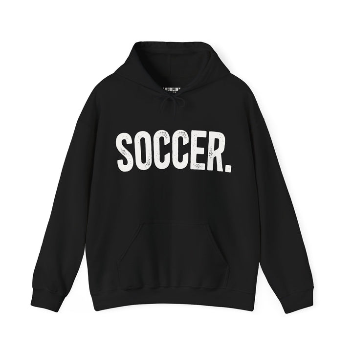 Rustic Design Soccer Unisex Adult Hooded Sweatshirt