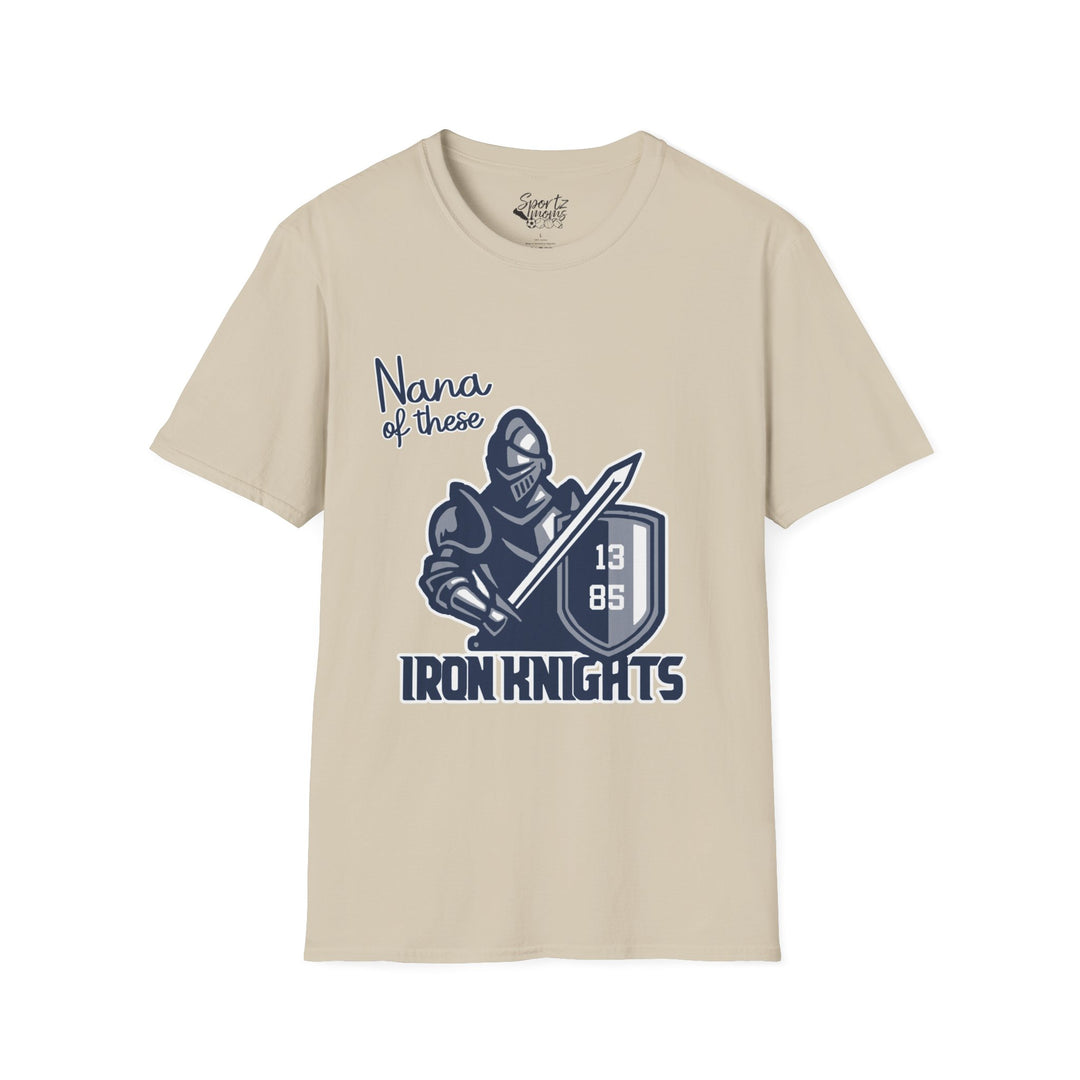 Iron Knights Basic Adult Unisex T-Shirt - Nana of These Design