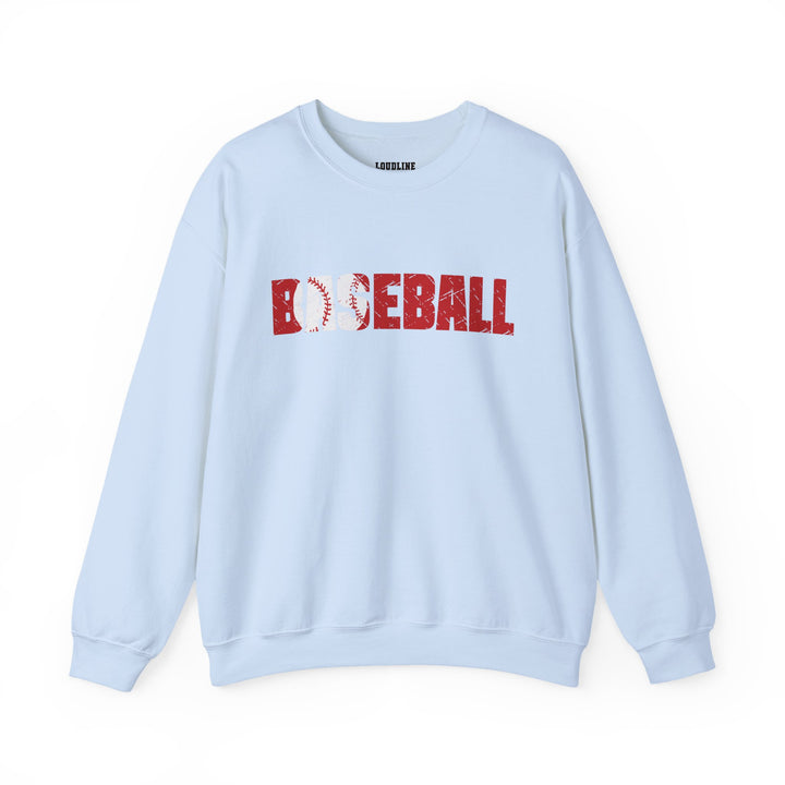 Baseball Unisex Adult Crewneck Sweatshirt