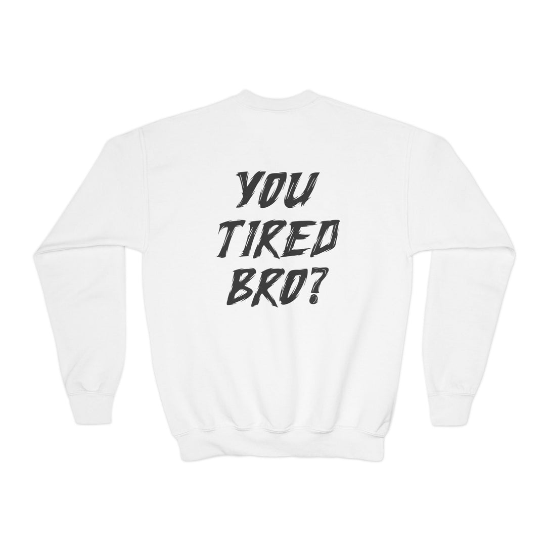 T-Black Dugout Unisex Youth Crewneck Sweatshirt