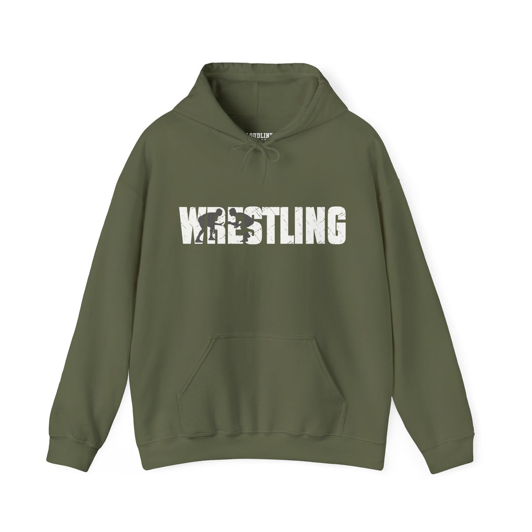 Wrestling Unisex Adult Hooded Sweatshirt