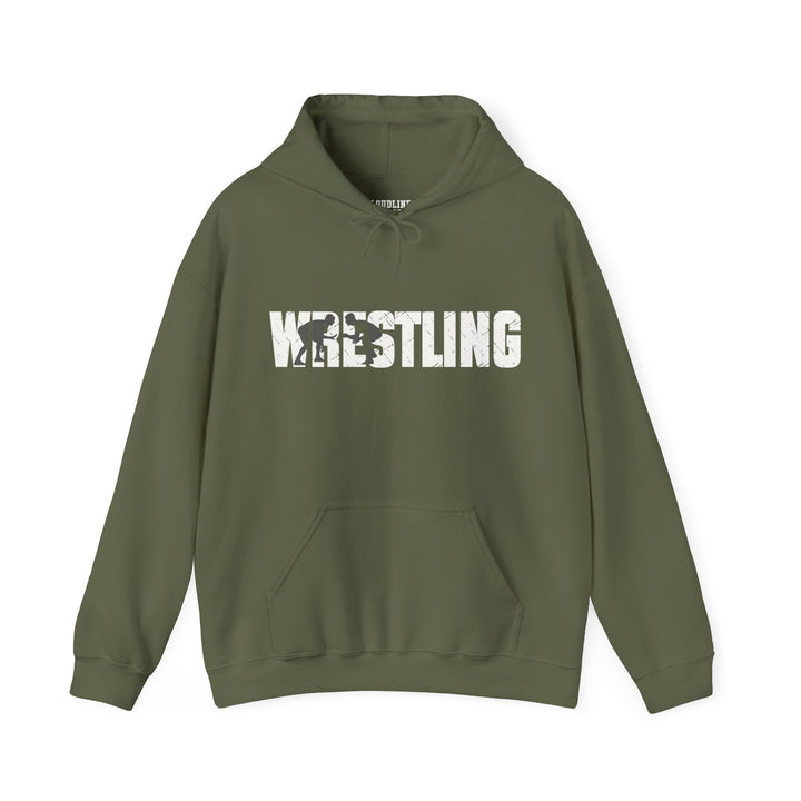 Wrestling Unisex Adult Hooded Sweatshirt
