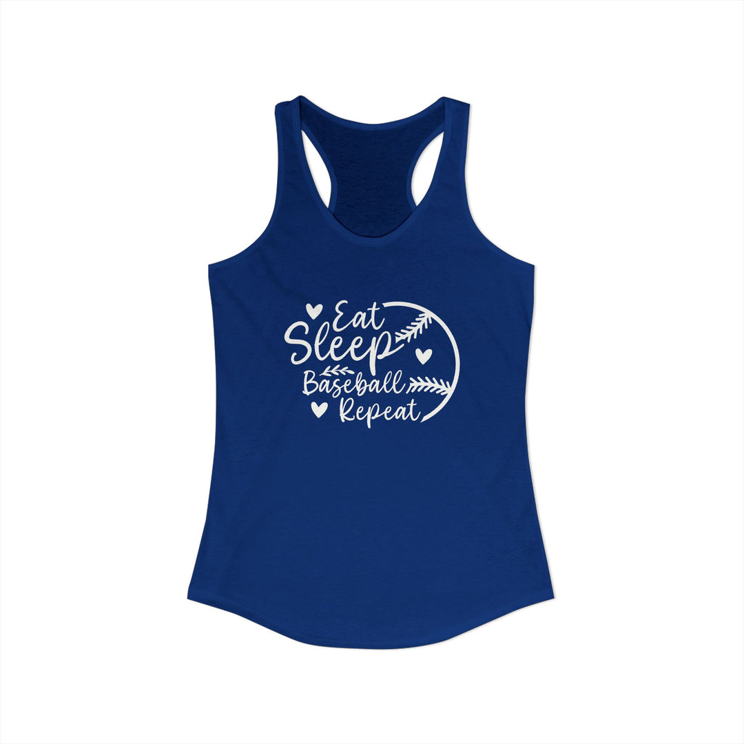 Eat Sleep Baseball Repeat Women&