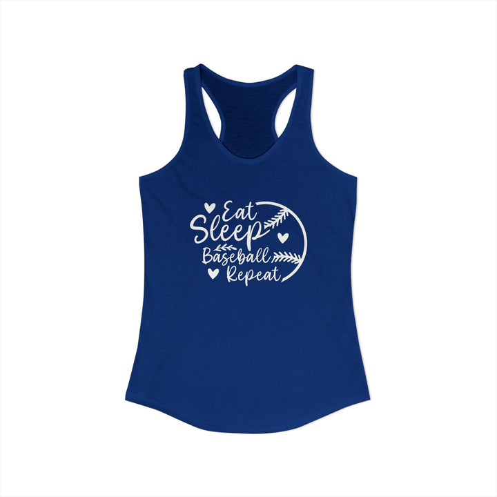 Eat Sleep Baseball Repeat Women&