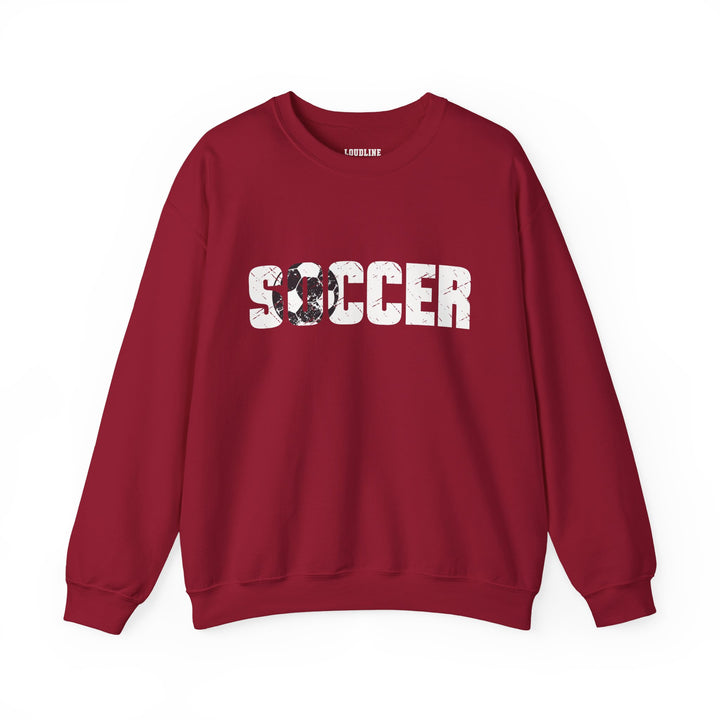 Soccer Unisex Adult Crewneck Sweatshirt
