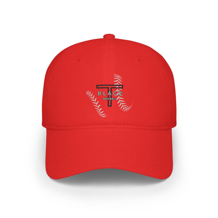 T-Black Dugout Low Profile Baseball Cap