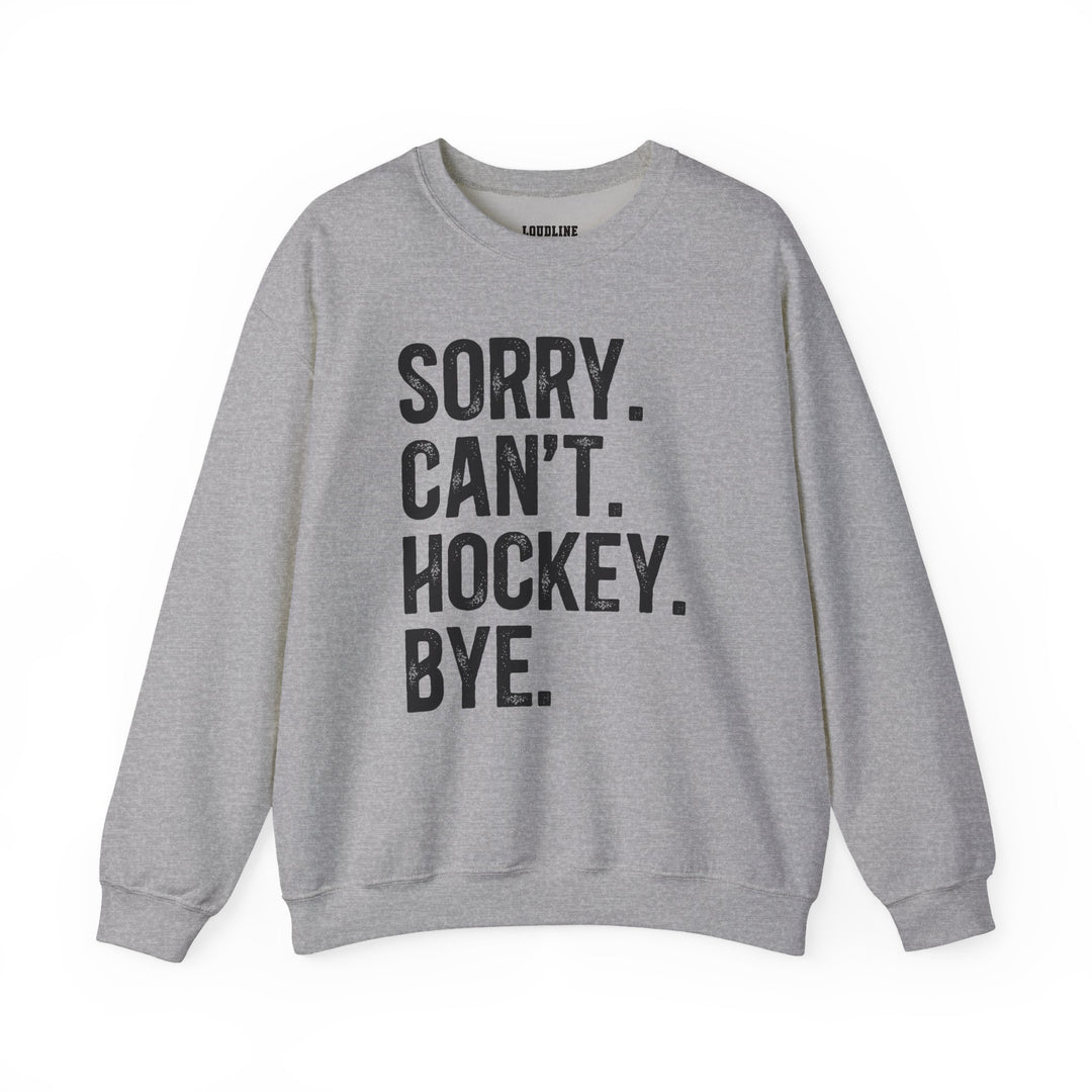 Sorry Can&