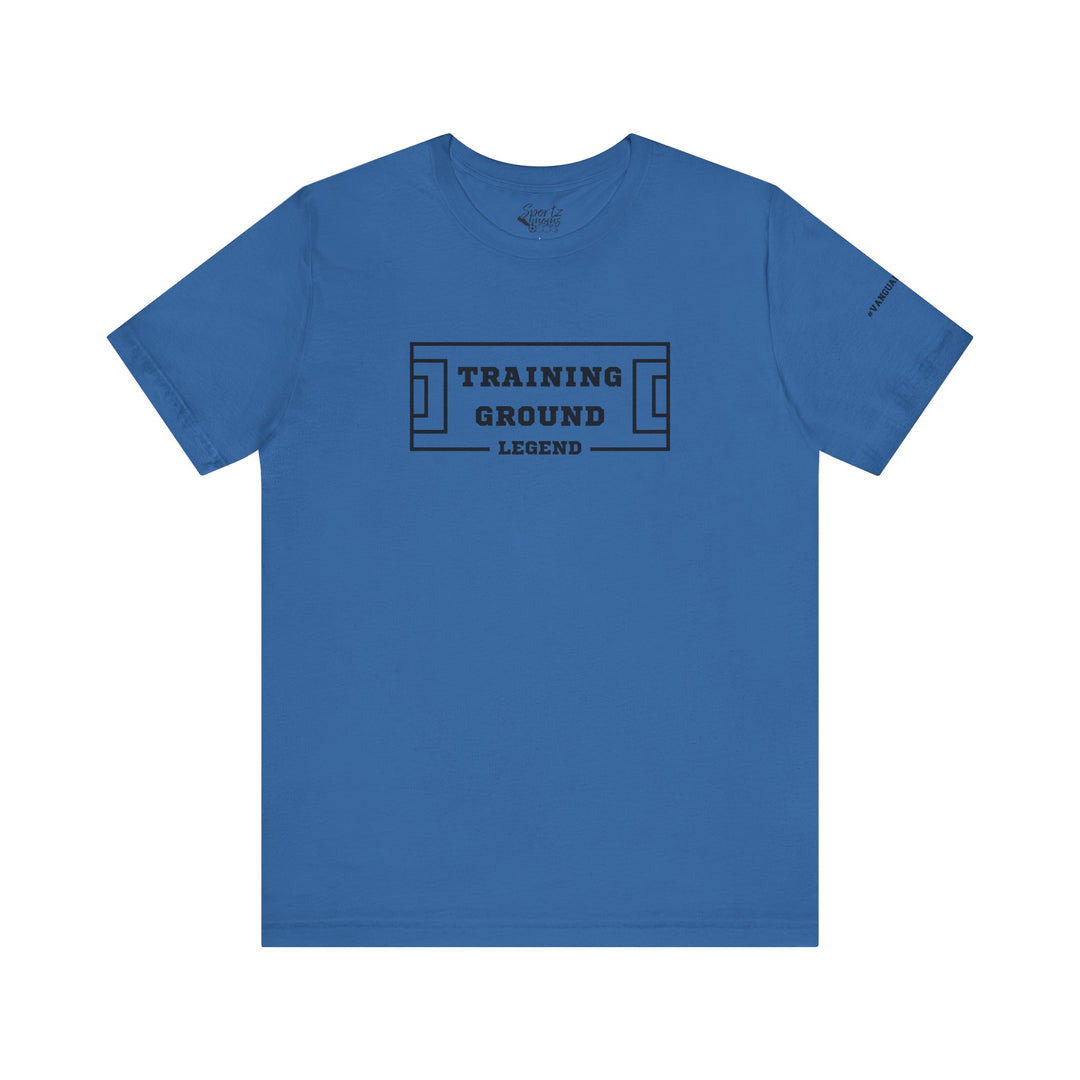 College Station Soccer Club Vanguard Unisex Adult T-Shirt - Training Ground Legend