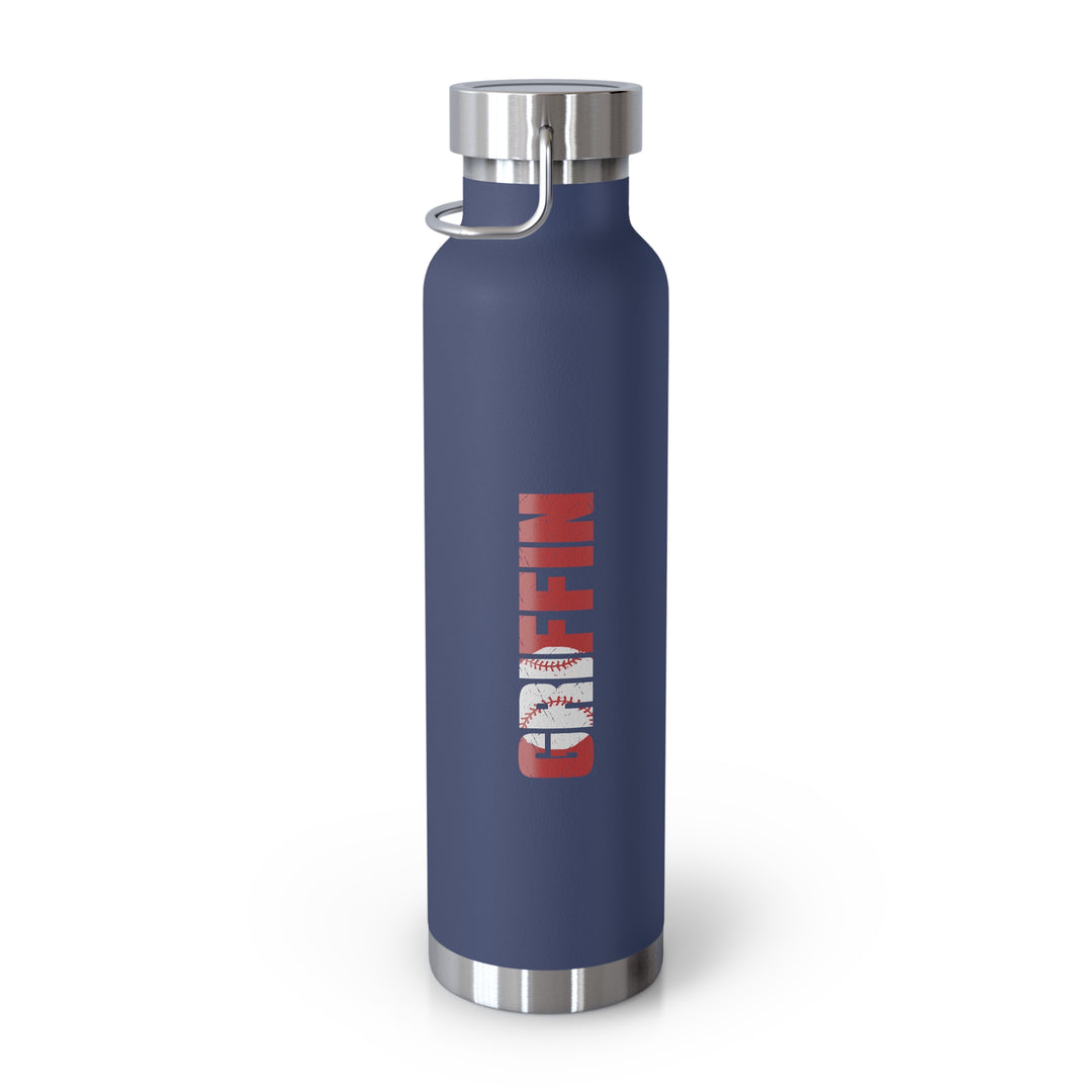 Custom Name Copper Vacuum Insulated Bottle 22oz (Water Bottle)
