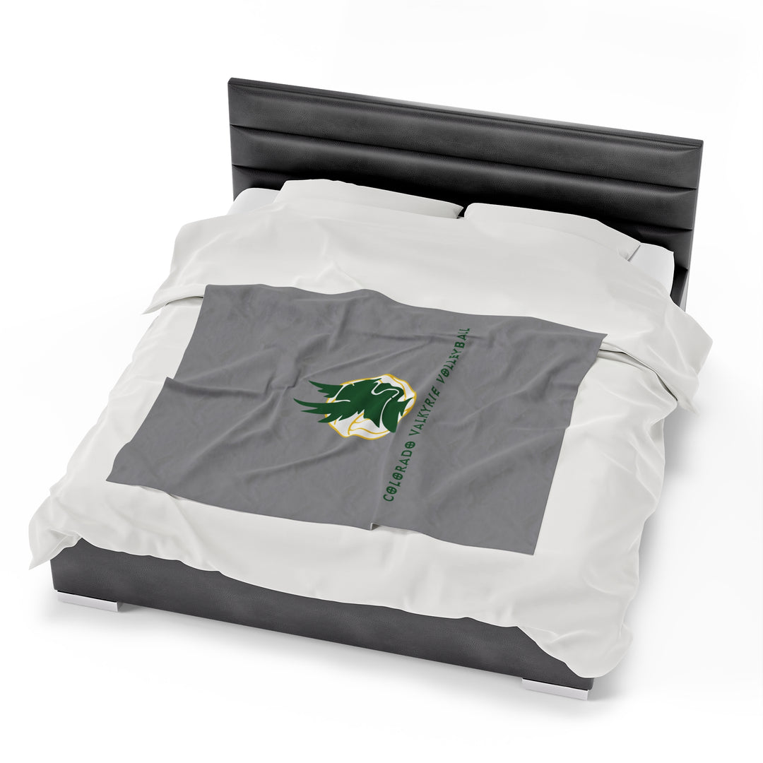 Colorado Valkyrie Volleyball Club Velveteen Plush Blanket