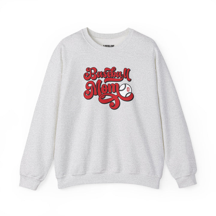 Baseball Mom Personalized Unisex Adult Crewneck Sweatshirt