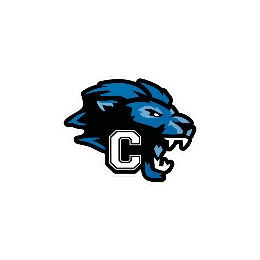 Canton Lions Football &amp; Cheer Kiss-Cut Vinyl Decals
