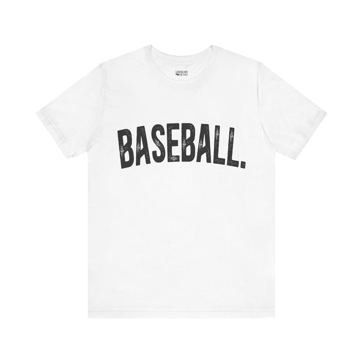 Rustic Design Baseball Unisex Adult T-Shirt