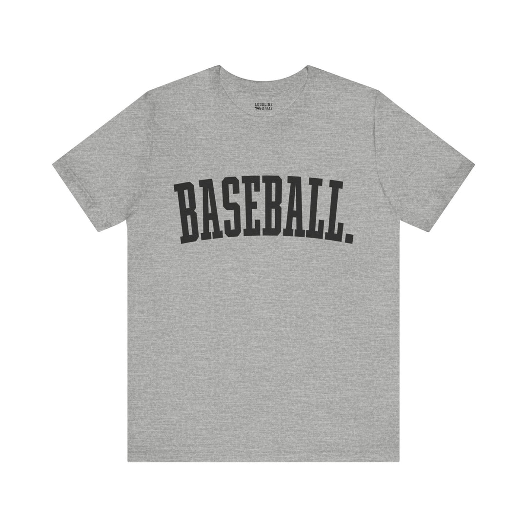 Tall Design Baseball Unisex Adult T-Shirt