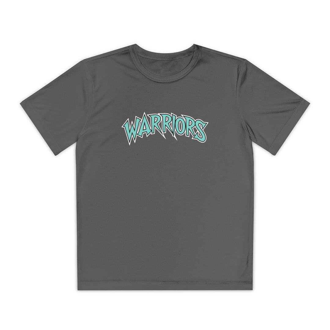 Warriors Unisex Youth Moisture Wicking T-Shirt