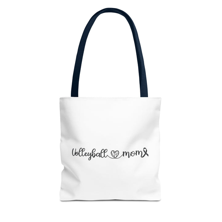 Cancer Collection Pick Your Sport Mom Ribbon &amp; Heart Tote Bag