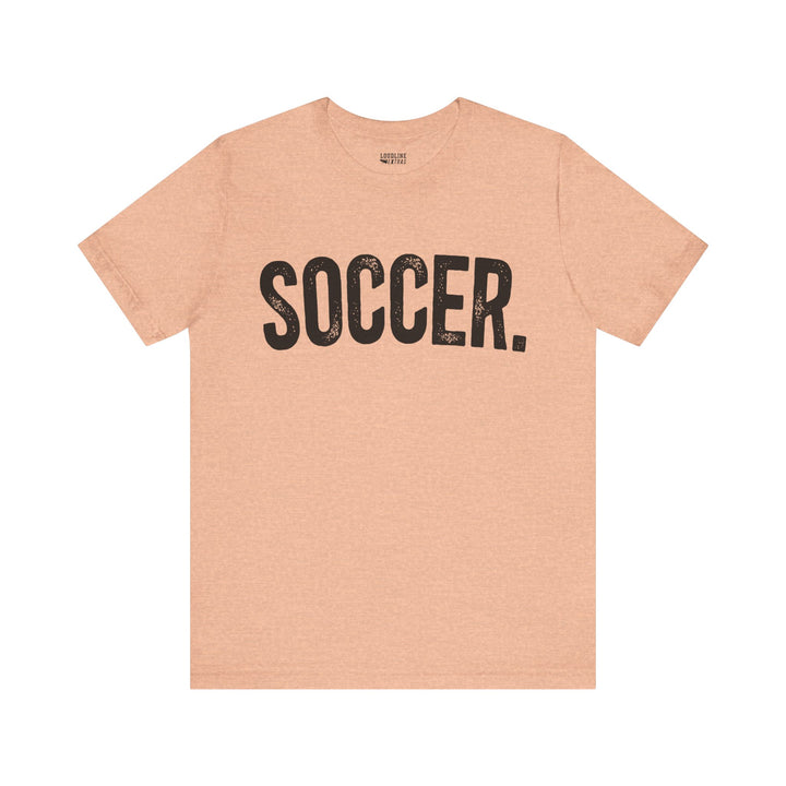 Rustic Design Soccer Unisex Adult T-Shirt