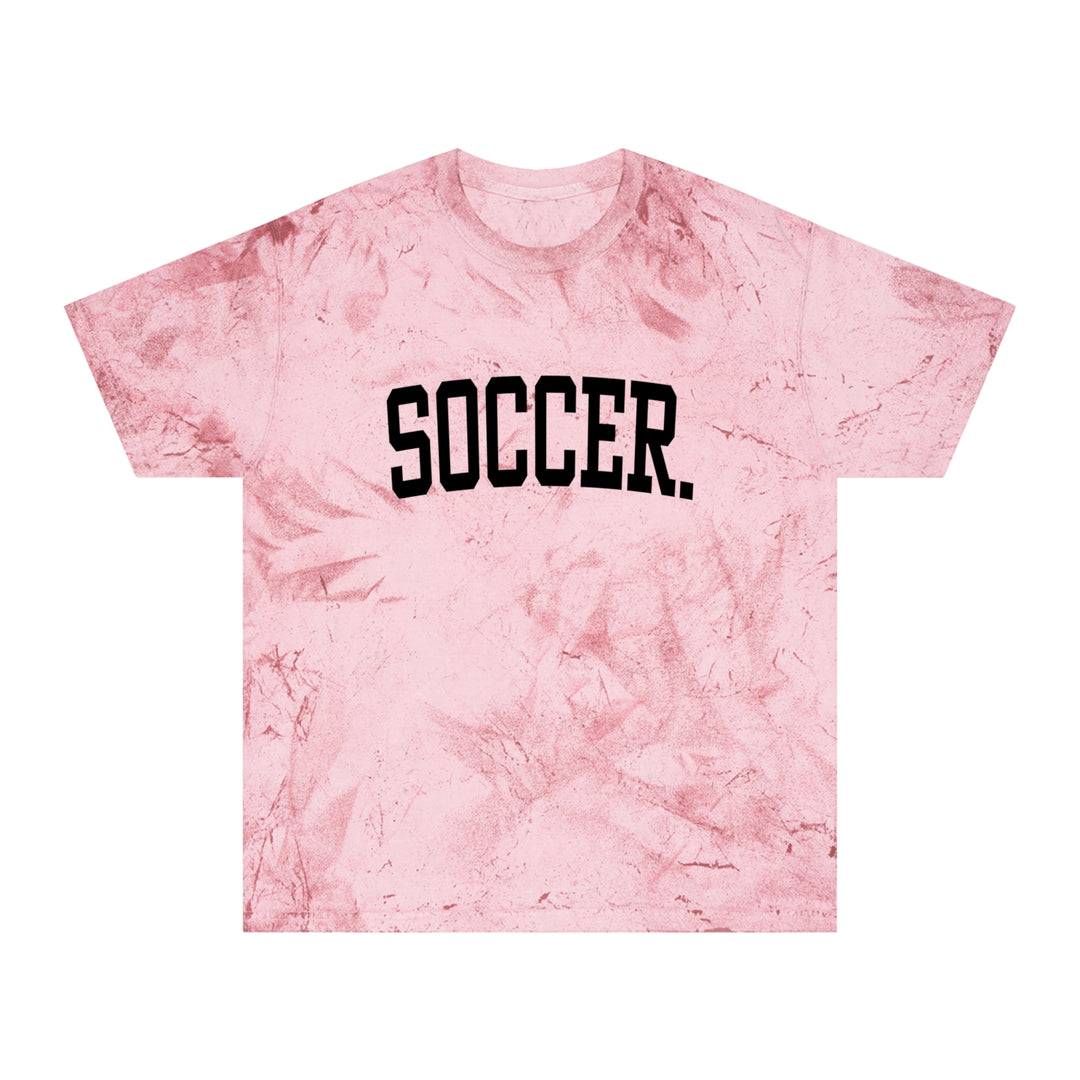 Tall Design Soccer Adult Unisex Colorblast T-Shirt