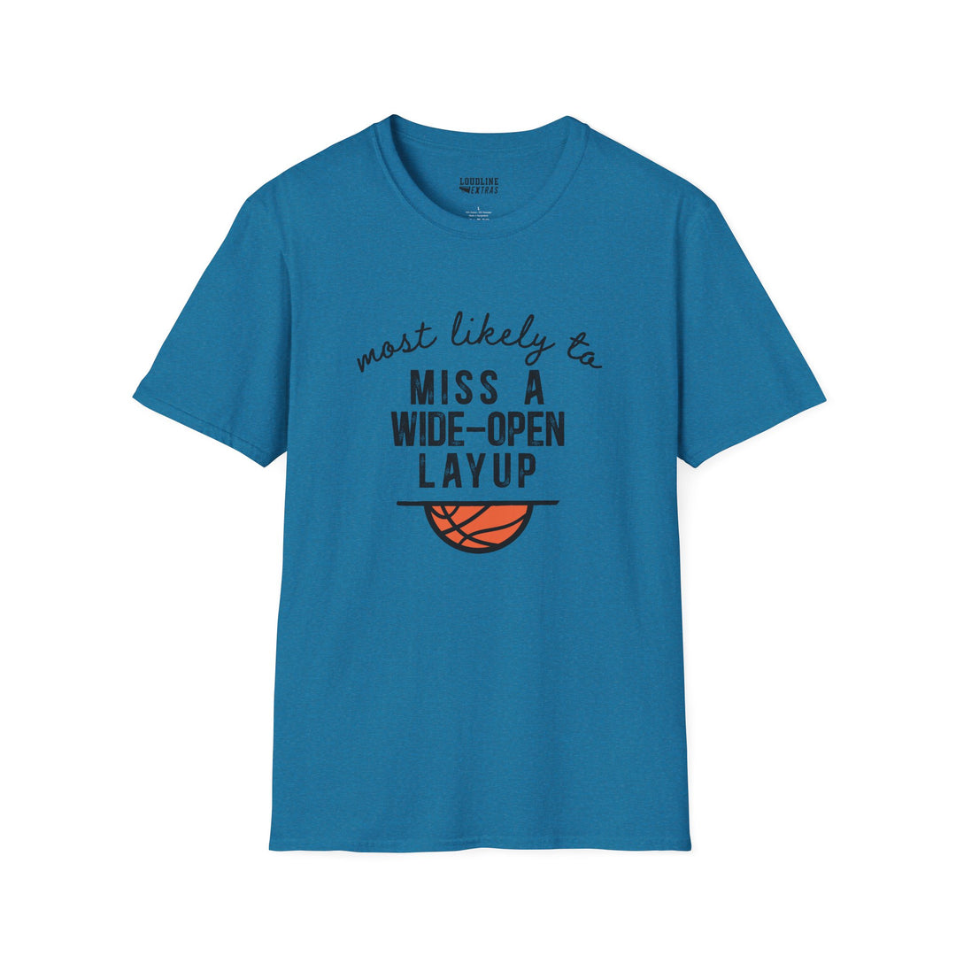 Most Likely To Basketball Unisex Adult T-Shirt