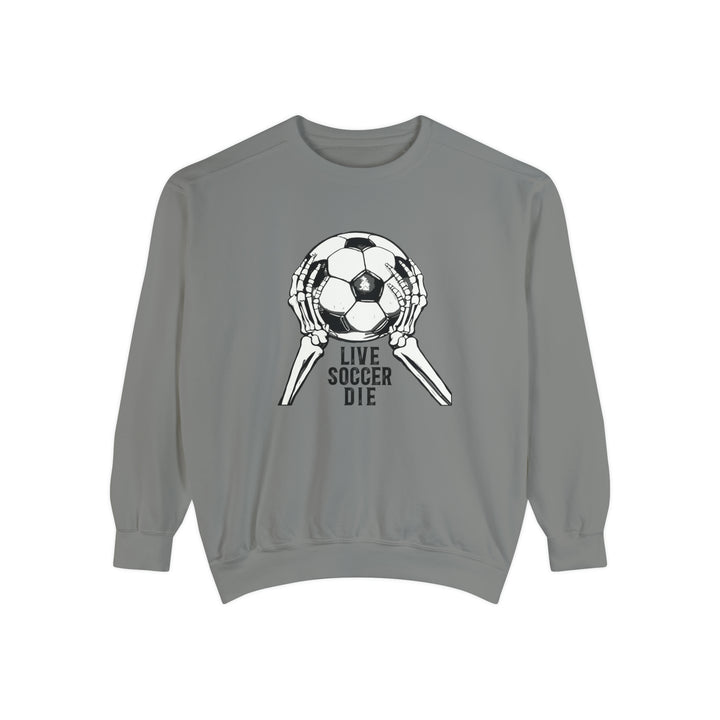 Live Soccer Die Unisex Adult Premium Crewneck Sweatshirt
