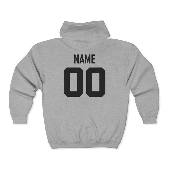 Crown Point Panthers Unisex Adult Full Zip Hooded Sweatshirt