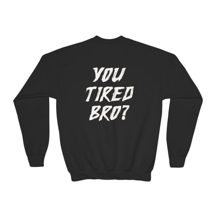 T-Black Dugout Unisex Youth Crewneck Sweatshirt