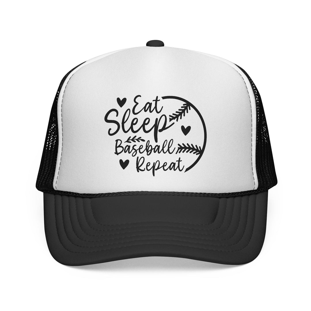Eat Sleep Baseball Repeat Trucker Hat