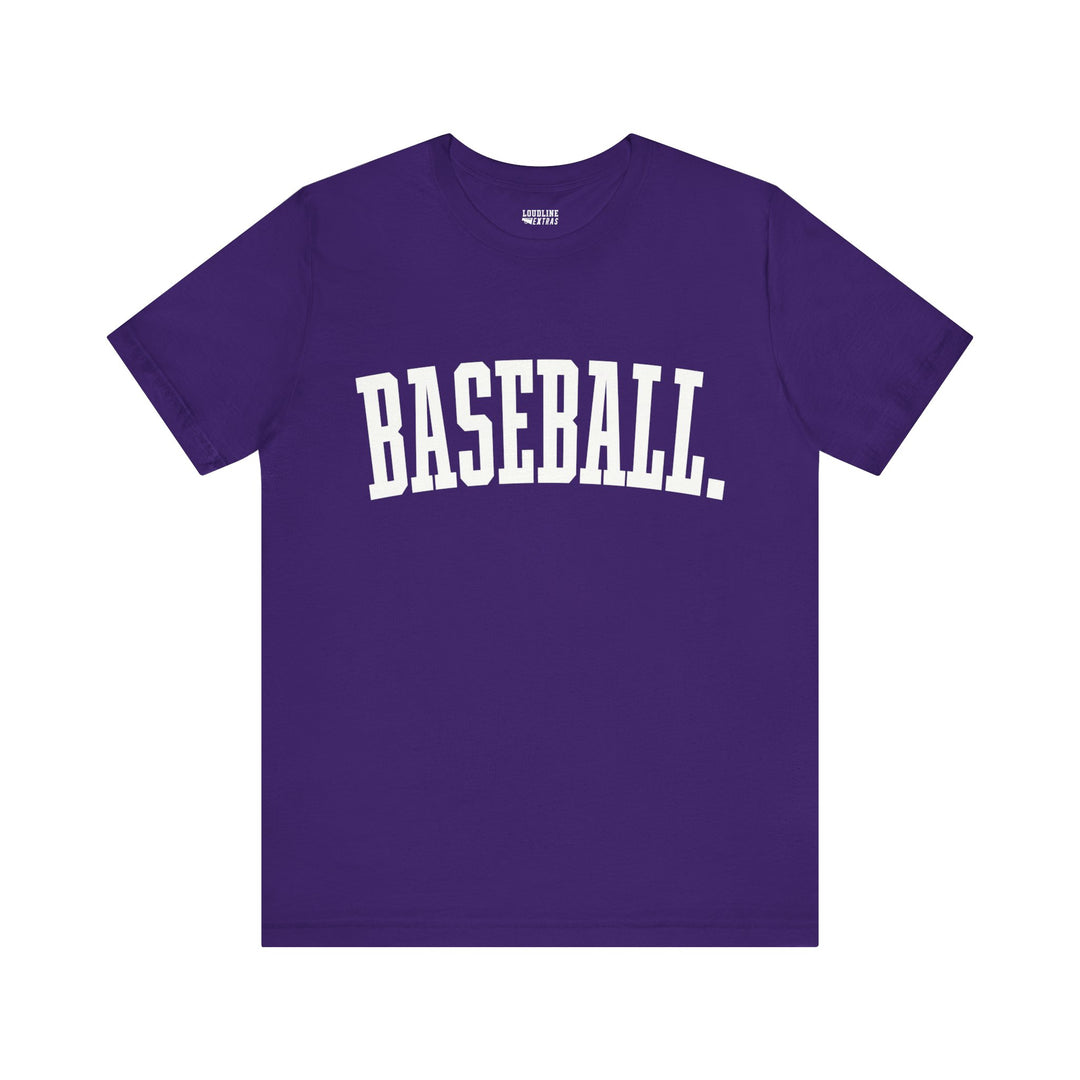 Tall Design Baseball Unisex Adult T-Shirt