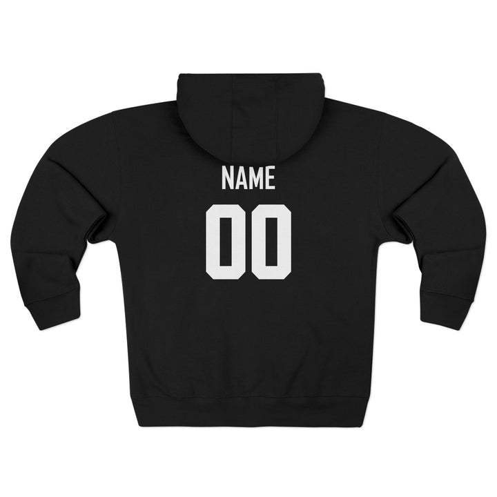Jenison Girls Varsity Hockey Unisex Adult Fleece Zip Up Hoodie