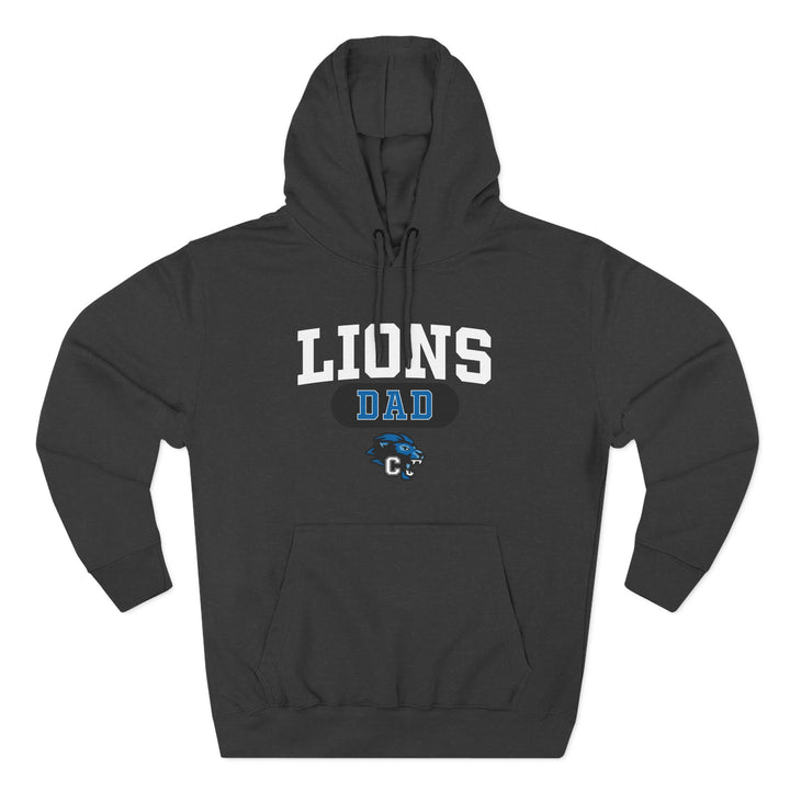 Canton Lions Football &amp; Cheer Unisex Adult Premium Hoodie Sweatshirt - Lions Relative Design