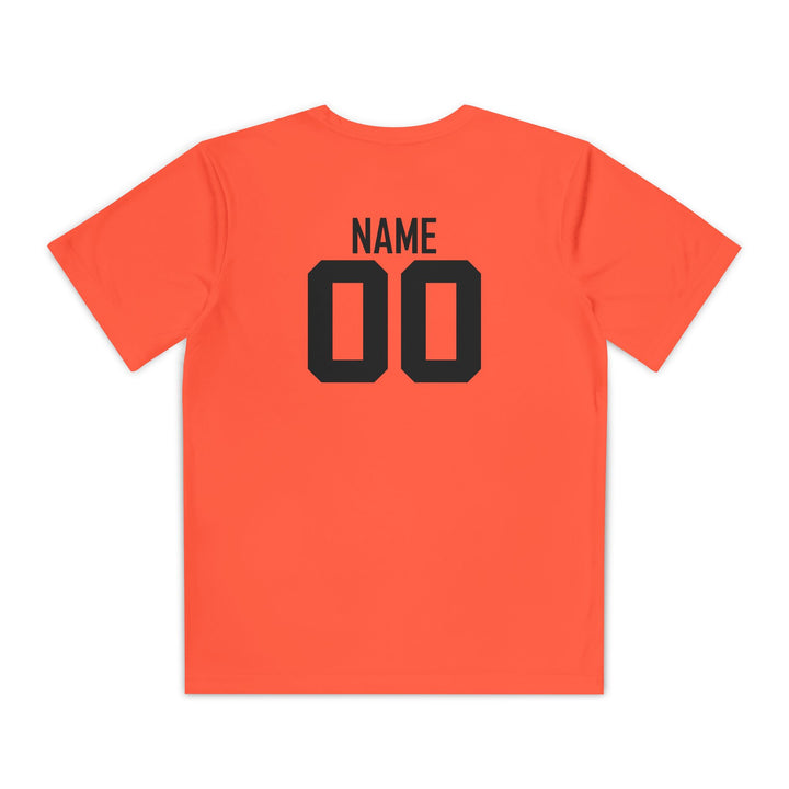 Unisex Youth Moisture Wicking T-Shirt Color Options 1