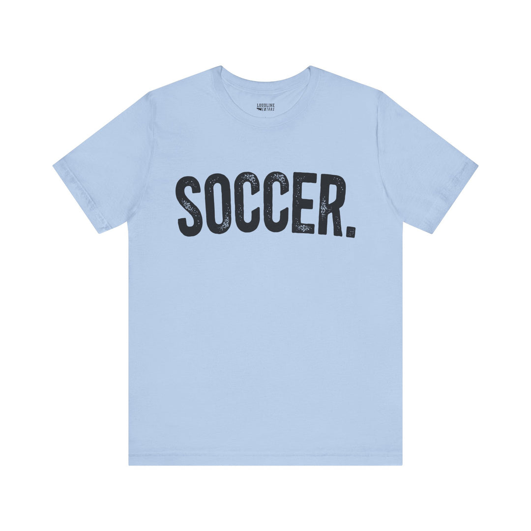 Rustic Design Soccer Unisex Adult T-Shirt