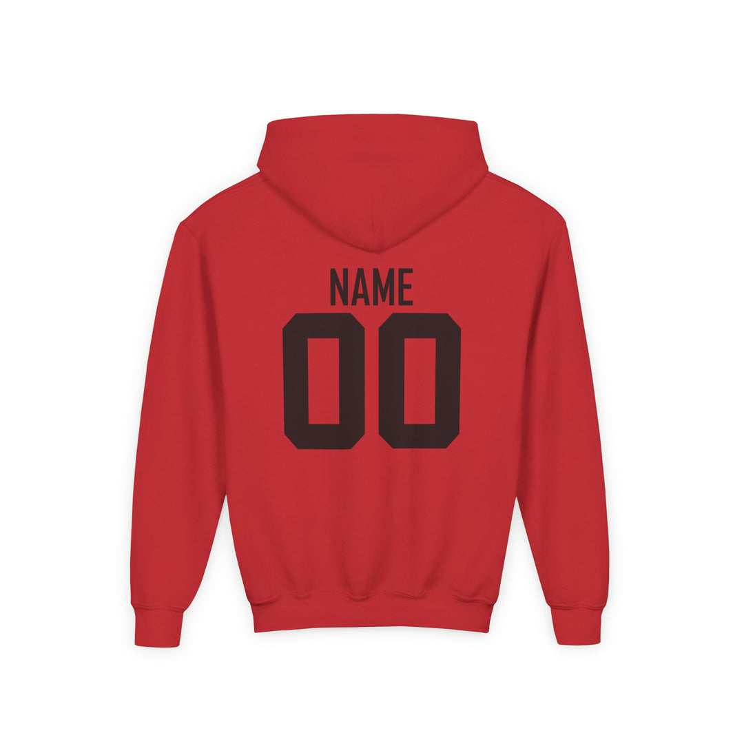 Unisex Youth Basic Hooded Sweatshirt