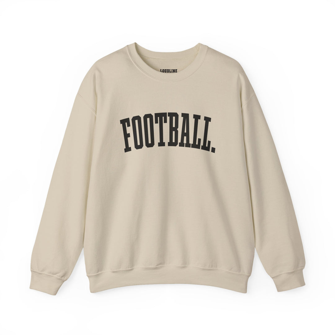 Tall Design Football Unisex Adult Crewneck Sweatshirt