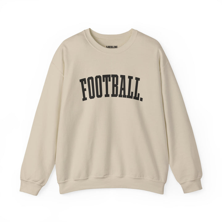 Tall Design Football Unisex Adult Crewneck Sweatshirt