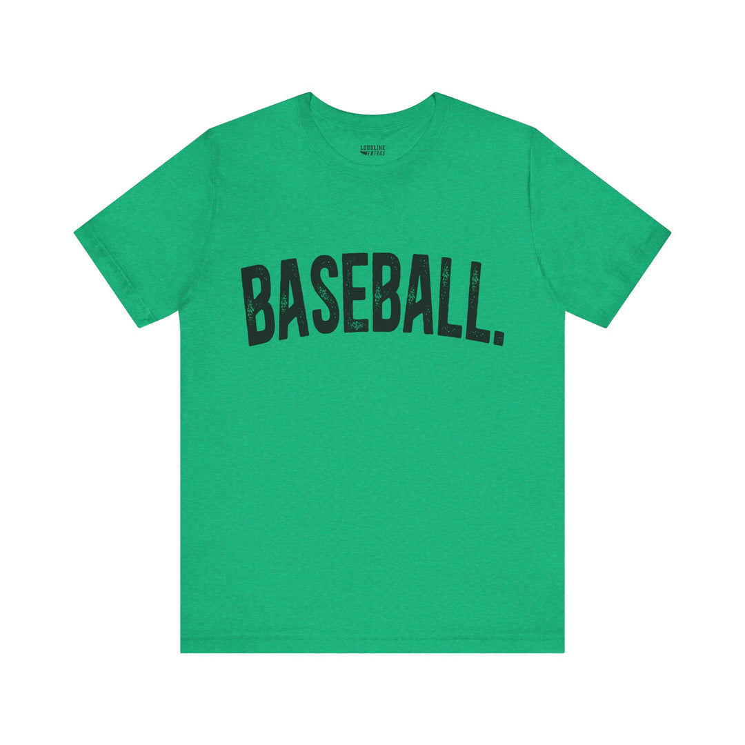 Rustic Design Baseball Unisex Adult T-Shirt