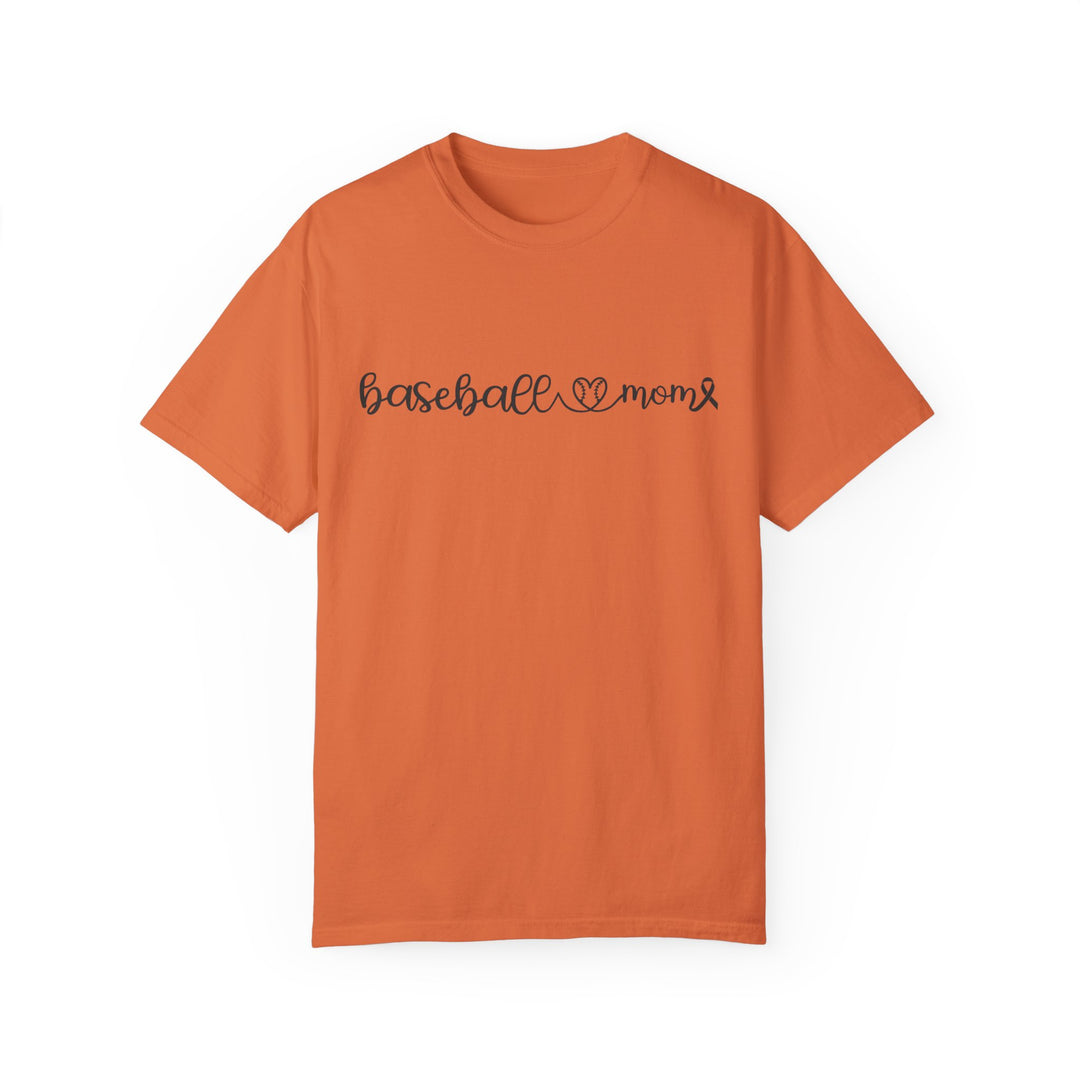 Cancer Collection Pick Your Sport Mom Ribbon &amp; Heart Adult Unisex Premium T-Shirt