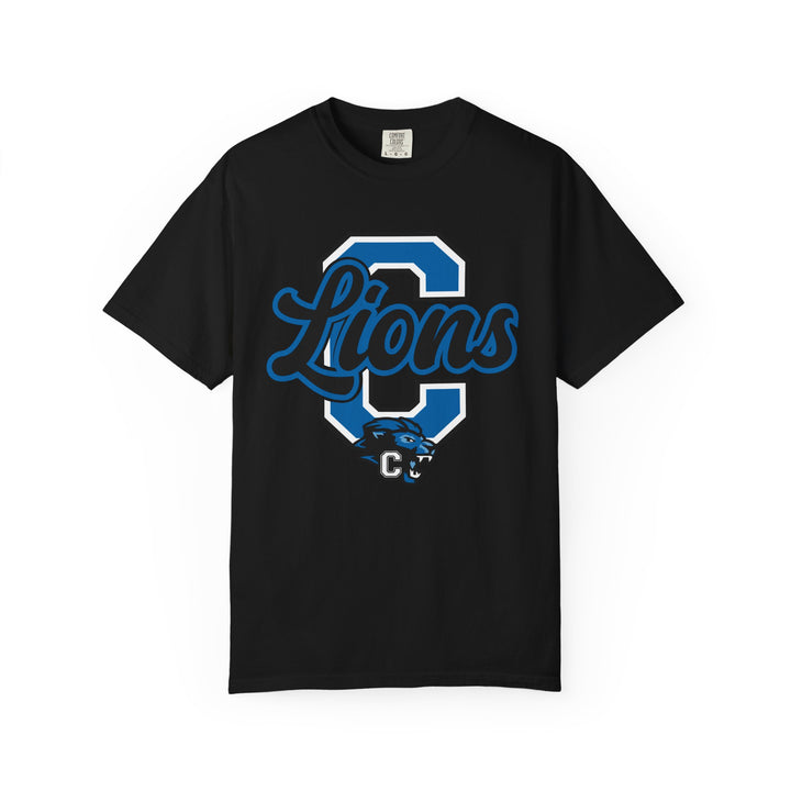 Canton Lions Football &amp; Cheer Unisex Adult Premium T-Shirt - Big C Design