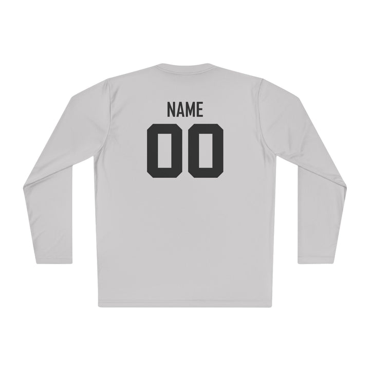 Canton Lions Football &amp; Cheer Unisex Adult Long Sleeve Moisture Wicking Shirt