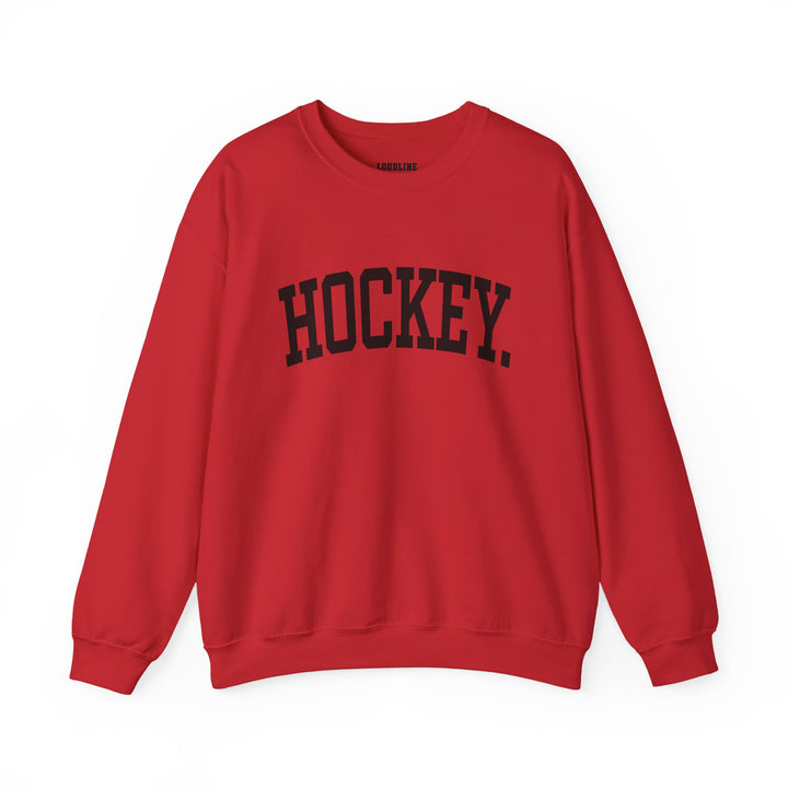 Tall Design Hockey Unisex Adult Crewneck Sweatshirt