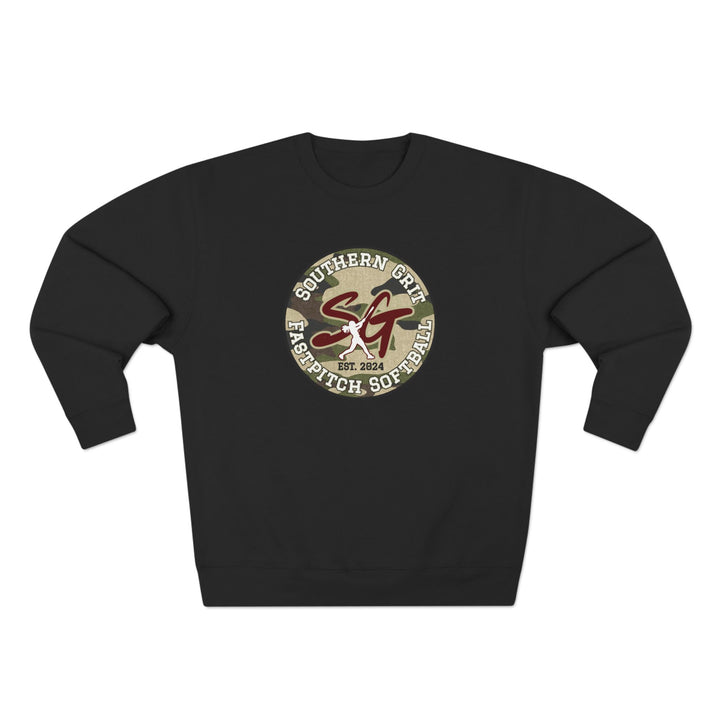 Southern Grit Unisex Adult Mid-Level Crewneck Sweatshirt w/Both Logos