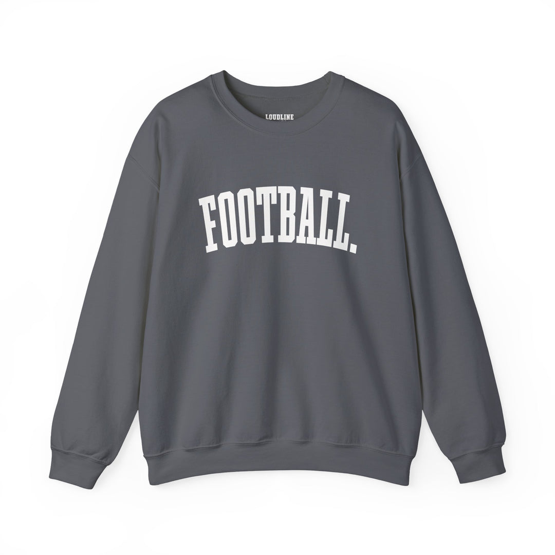 Tall Design Football Unisex Adult Crewneck Sweatshirt