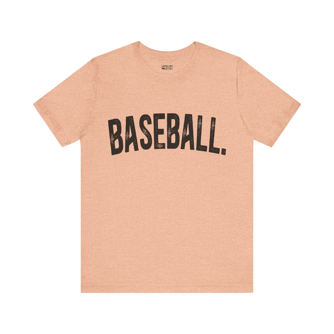 Rustic Design Baseball Unisex Adult T-Shirt