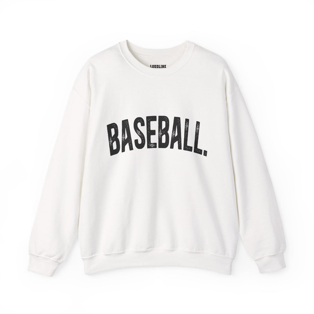 Rustic Design Baseball Unisex Adult Crewneck Sweatshirt