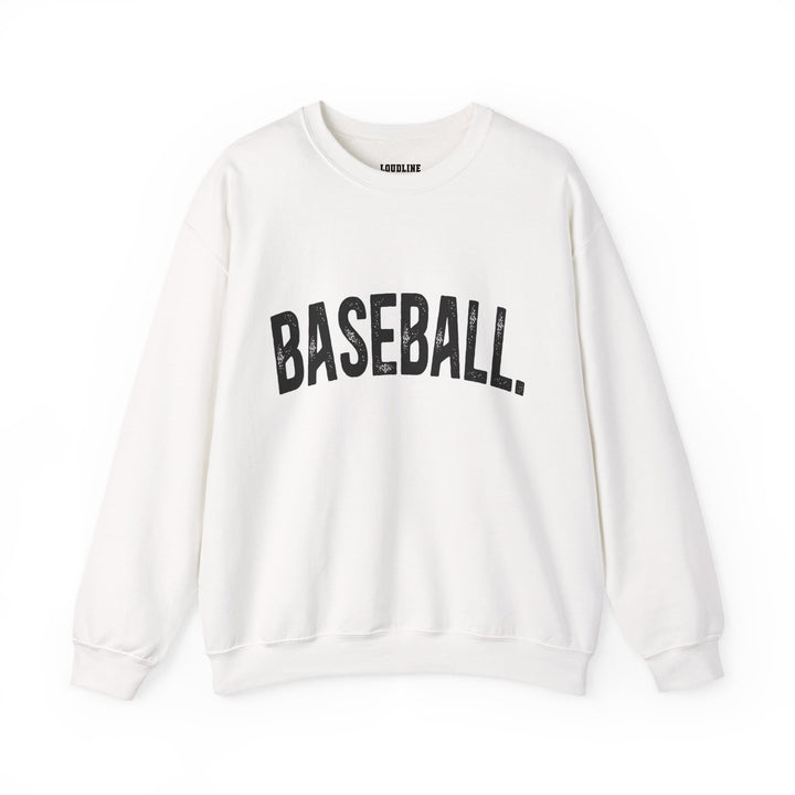 Rustic Design Baseball Unisex Adult Crewneck Sweatshirt