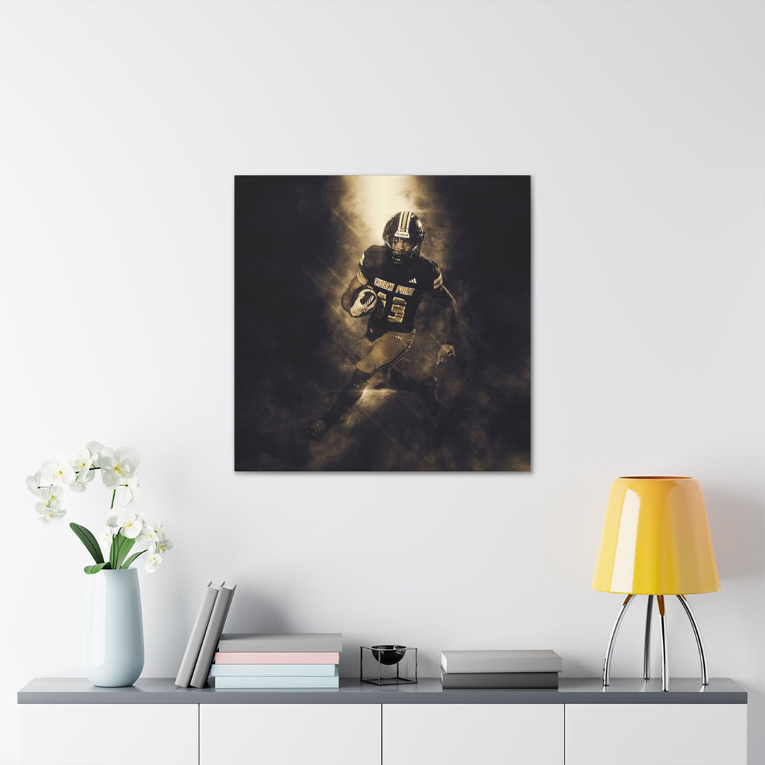 Quick Slants Photography Custom Athlete Canvas
