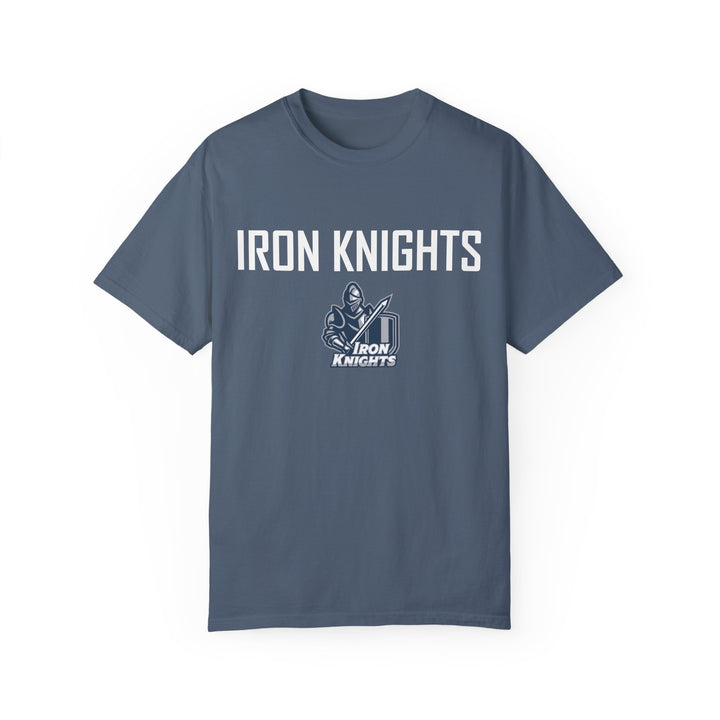Iron Knights Premium Adult Unisex T-Shirt w/Knight Logo, Name &amp; Number on back