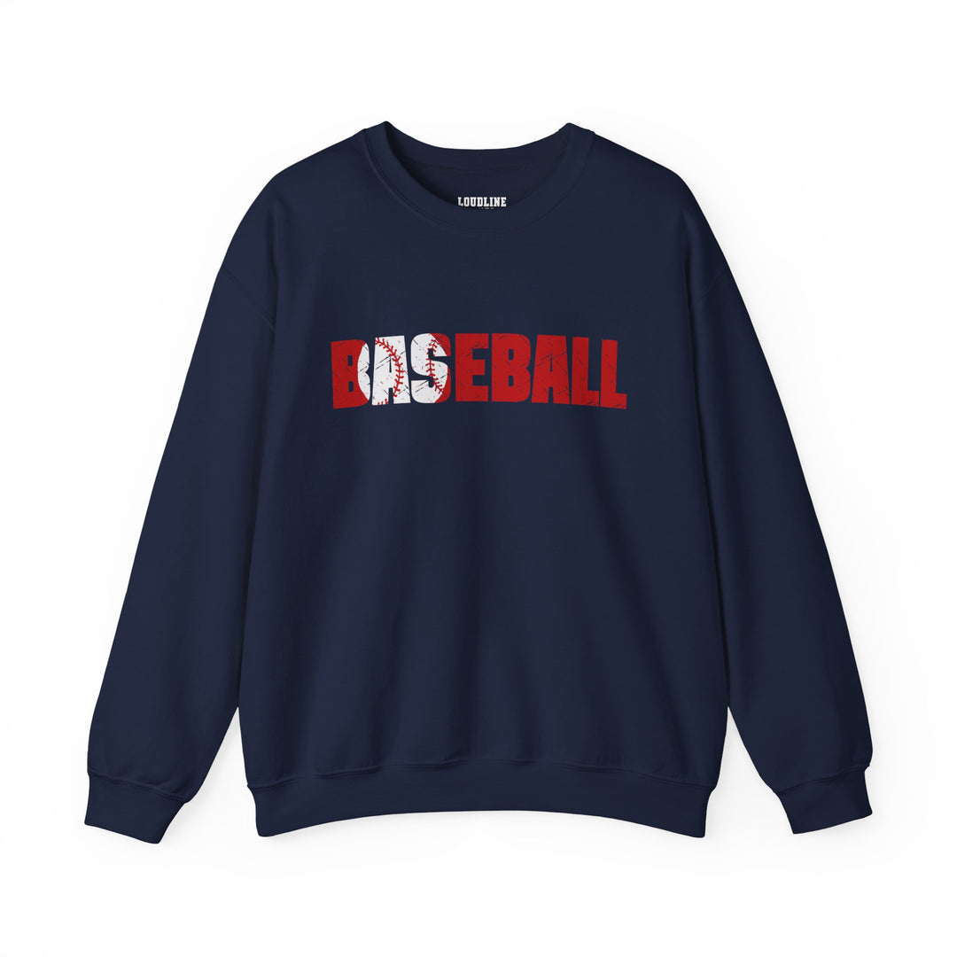 Baseball Unisex Adult Crewneck Sweatshirt