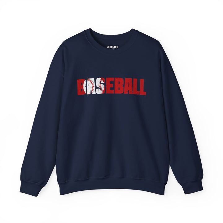 Baseball Unisex Adult Crewneck Sweatshirt