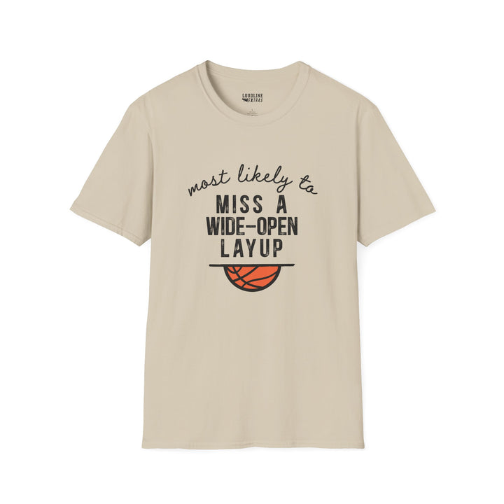 Most Likely To Basketball Unisex Adult T-Shirt